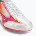 Kopačky Mizuno Alpha III Japan AG white/fuchsia purple 7