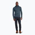 Pánská trekingová mikina Rab Ascendor Summit Hoody orion blue 2