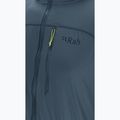 Pánská trekingová mikina Rab Ascendor Summit Hoody orion blue 11