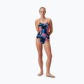Dámské jednodílné plavky Speedo Allover Fixed Crossback true navy/siren red/punch blue 6