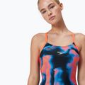 Dámské jednodílné plavky Speedo Allover Fixed Crossback true navy/siren red/punch blue 9