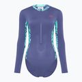 Dámské jednodílné plavky Speedo Longsleev Panel hapuna blue