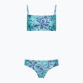 Dámské dvoudílné plavky Speedo Printed Adjustable Thinstrap hapuna blue