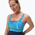 Dámské jednodílné plavky Speedo Shaping Contour Eclipse Printed turquoise gem 8