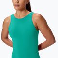 Dámské jednodílné plavky Speedo Solid High Neck peacock teal 4