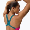 Dámské jednodílné plavky Speedo Solid Powerback punchy pink 3