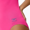 Dámské jednodílné plavky Speedo Solid Powerback punchy pink 4