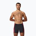 Pánské plavky Speedo Hyper Boom Splice Mid anthracite/high risk red