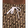 Pánské plavecké šortky Nike Swoosh Link 5" Volley cacao wow 9