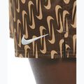 Pánské plavecké šortky Nike Swoosh Link 5" Volley cacao wow 10