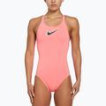 Dámské jednodílné plavky  Nike Hydrastrong 3D Swoosh Fastback hot punch 4