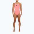 Dámské jednodílné plavky  Nike Hydrastrong 3D Swoosh Fastback hot punch 5