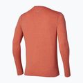 Pánské běžecké tričko Longsleeve Mizuno Core Impulse Long Sleeve Tee ginger 2