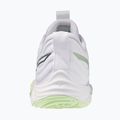 Dámské volejbalové boty Mizuno Wave Momentum Elite white/balsam green/ambrosia 3