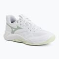 Dámské volejbalové boty Mizuno Wave Momentum Pro white/aqua gray/ambrosia
