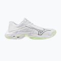 Dámské volejbalové boty Mizuno Wave Lightning Elite white/balsam green/ambrosia