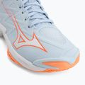Dámské volejbalové boty Mizuno Wave Lightning Elite Mid blue finch/whitelava orange 7
