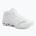 Dámské volejbalové boty Mizuno Wave Lightning Pro Mid white/aqua gray/ambrosia