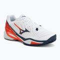 Pánské tenisové boty Mizuno Neo Ace CC white/insignia blue/orange