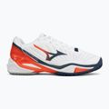 Pánské tenisové boty Mizuno Neo Ace CC white/insignia blue/orange 2