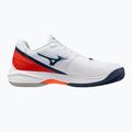 Pánské tenisové boty Mizuno Neo Ace CC white/insignia blue/orange 9
