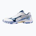 Dámské boty na badminton Mizuno Wave Claw 4 white/dazzling blue/stargazer