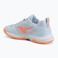 Dámské házenkářské boty Mizuno Wave Stealth Elite blue finch/white 3