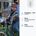 Sedačka na kolo bobike One Mini chocolate brown 7