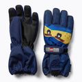 Dětské rukavice LEGO Lwagan 807 dark blue