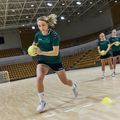 Hummel Strom Pro HB házená žlutá/modrá/mořská velikost 3 4