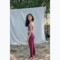 Dámské tréninkové legíny Girlfriend Collective Pocket plum 6