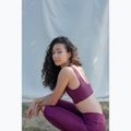 Dámské tréninkové legíny Girlfriend Collective Pocket plum 7