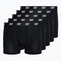 Pánské boxerky CR7 Basic Trunk 5 párů black