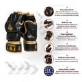 DBX BUSHIDO grapplingové rukavice černé E1V8 9