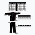 Bushido Gi Elite BJJ Training Kimono + opasek černý DBX-BJJ-2-A2 15