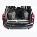 Sada tašek do zavazadlového prostoru KJUST BMW X3 Phev 2019+ 4 ks black 16
