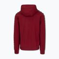 Pánská mikina  Pitbull Tape Nugget Hooded Zip Sweatshirt burgundy 7