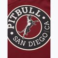 Pánská mikina  Pitbull San Diego Ca Crewneck Sweatshirt burgundy 6