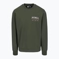Pánská mikina  Pitbull Troublemaker Crewneck Sweatshirt old green