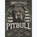 Pánská mikina  Pitbull Troublemaker Hooded Sweatshirt old green 9