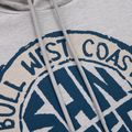 Mikina  Pitbull San Diego Sun Hooded Sweatshirt grey/melange 3