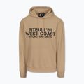 Pánská mikina Pitbull Driving Hooded Sweatshirt pale sand 7