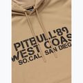 Pánská mikina Pitbull Driving Hooded Sweatshirt pale sand 9