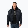 Pánská bunda Pitbull Hacket Washed Bomber dark navy