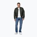 Pánská bunda Pitbull Hacket Washed Bomber dark green 2