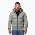 Pánská bunda Pitbull Palomar Padded Hooded Hybrid Dusty Salvia