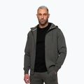 Pánská mikina Pitbull Sampson Hooded Zip Sweatshirt grey/green 4