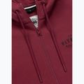 Pánská mikina Pitbull Sampson Hooded Zip Sweatshirt burgundy 7