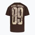 Pánské tričko Pitbull Eighty Nine Dog dark chocolate 6