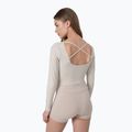 Dámský top na jógu 4F H4Z22-TSDL019 beige 2